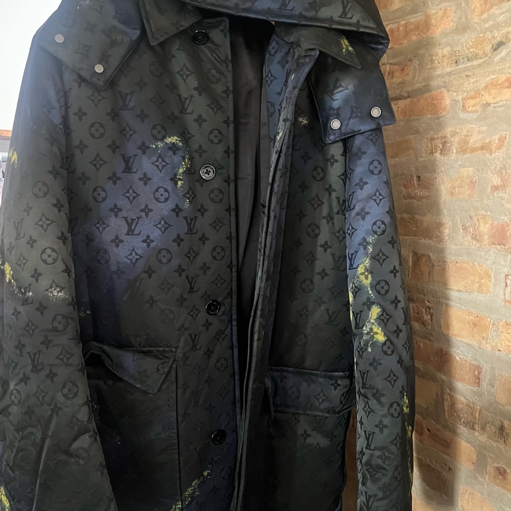 Louis Vuitton Black and Blue Monogram Jacket - Picture 2 of 9
